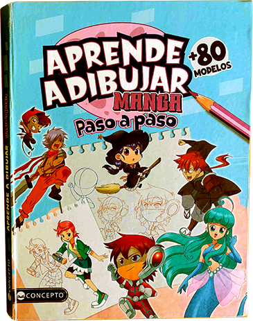 Aprende a dibujar Manga, paso a paso